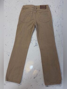 Ralph Lauren Skinny Jeans Thompson 650 Girls Brown Vintage Mid Rise Size 10 RARE